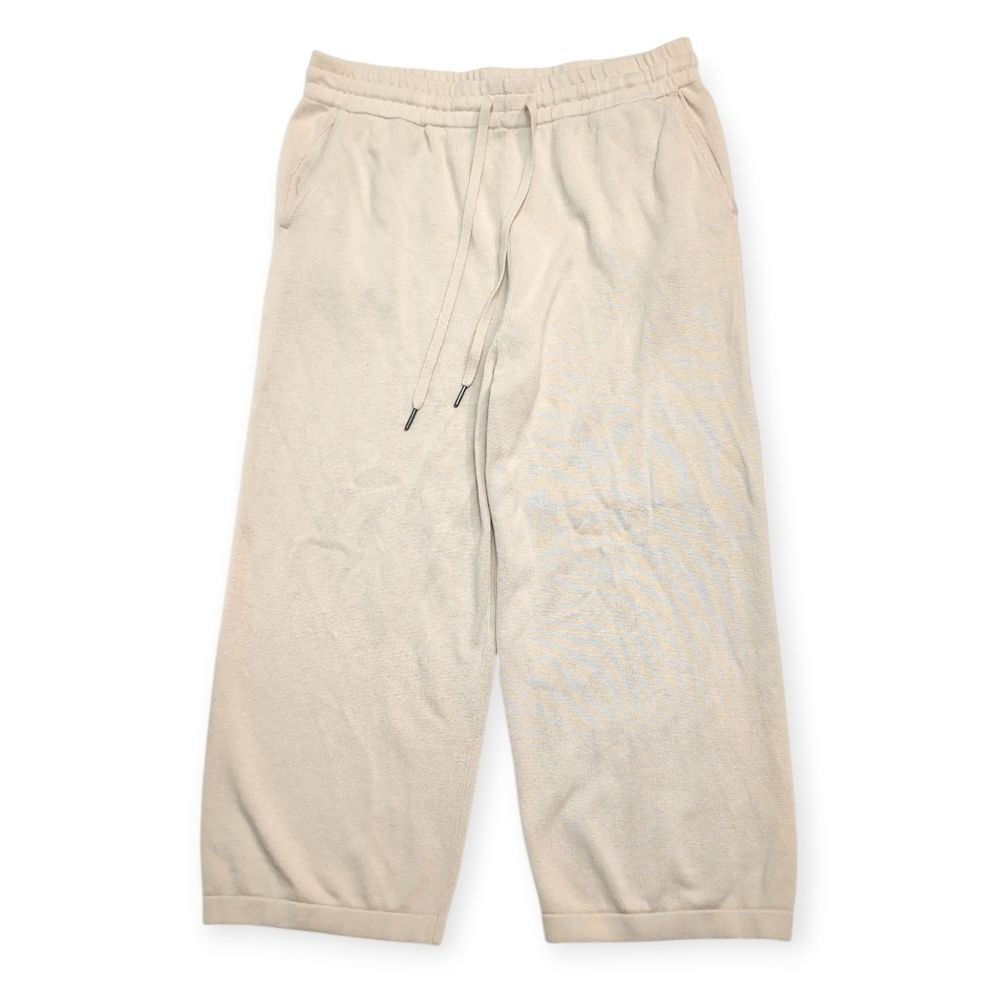 360 Cashmere Cotton Cashmere Blend Knit Cropped Lounge Pants